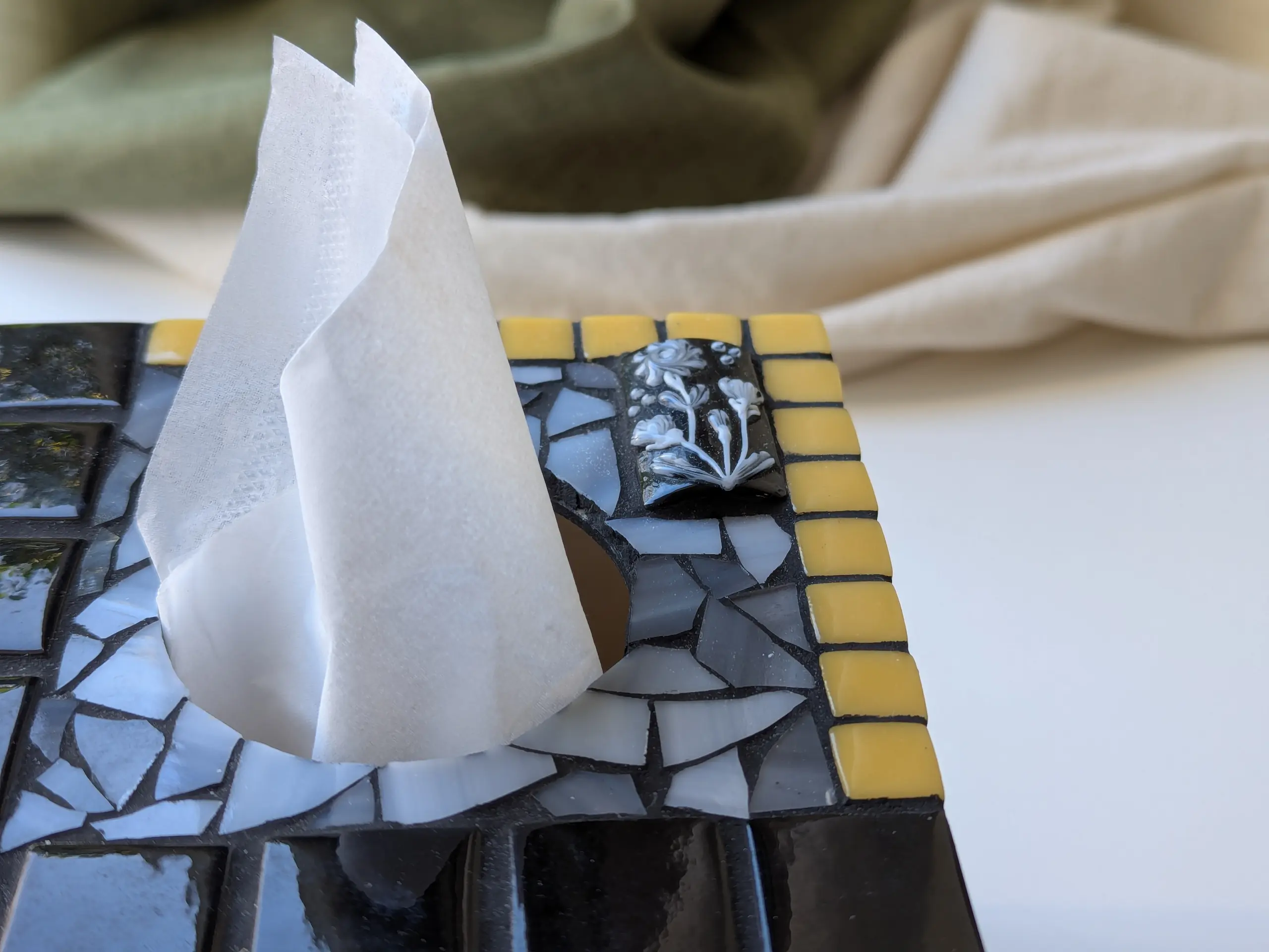 Image - Macro texture de la Mosabox annees folles.